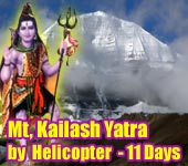 Mount Kailash Yatra by Helicopter - 11 Days